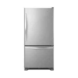 Refrigerador Whirlpool Bottom Freezer 22 cu. ft. en acero inoxidable