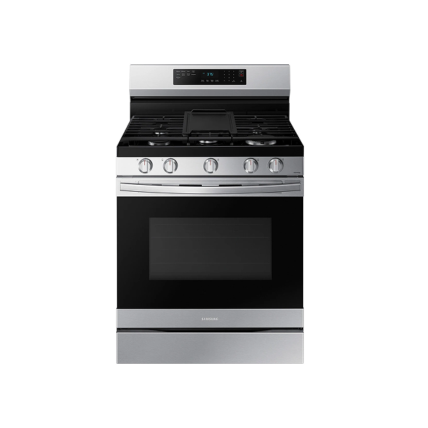 Estufa Samsung inteligente de gas 6.0 cu. ft. con Air Fry y convección